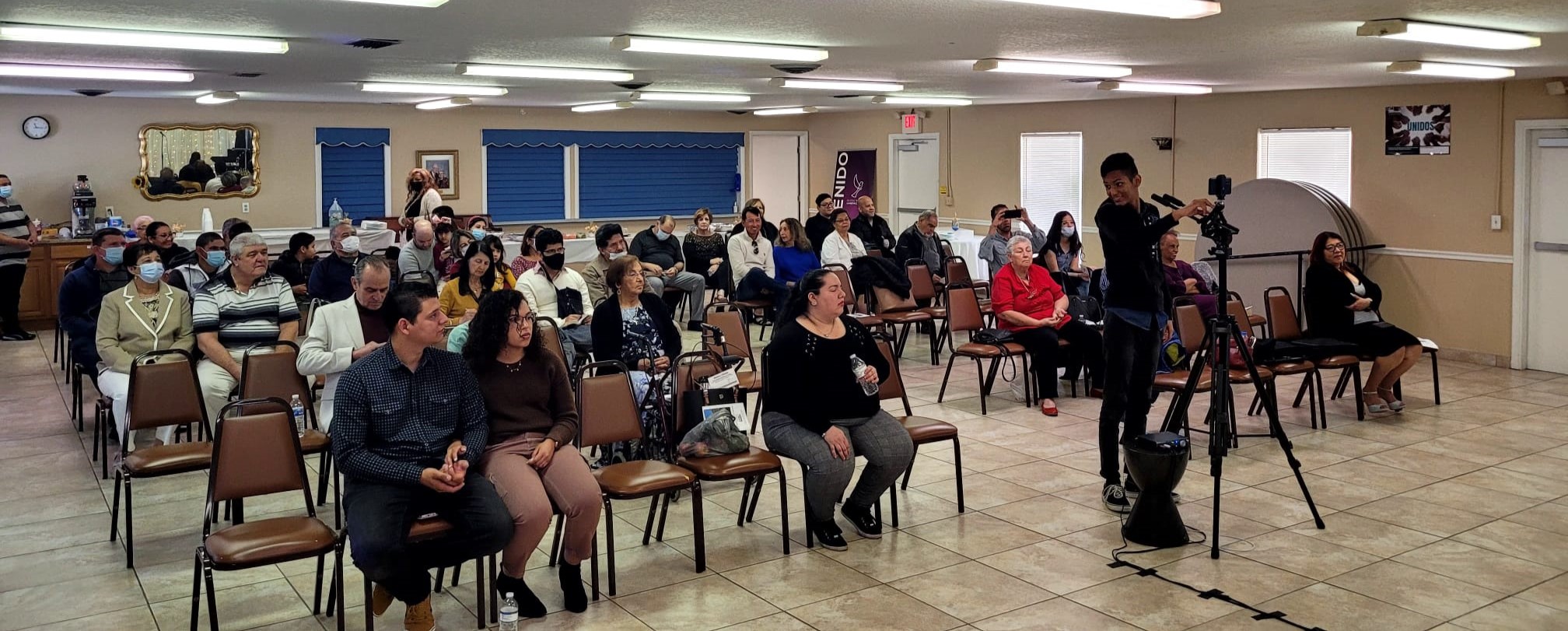 Jesus written out in graphic text